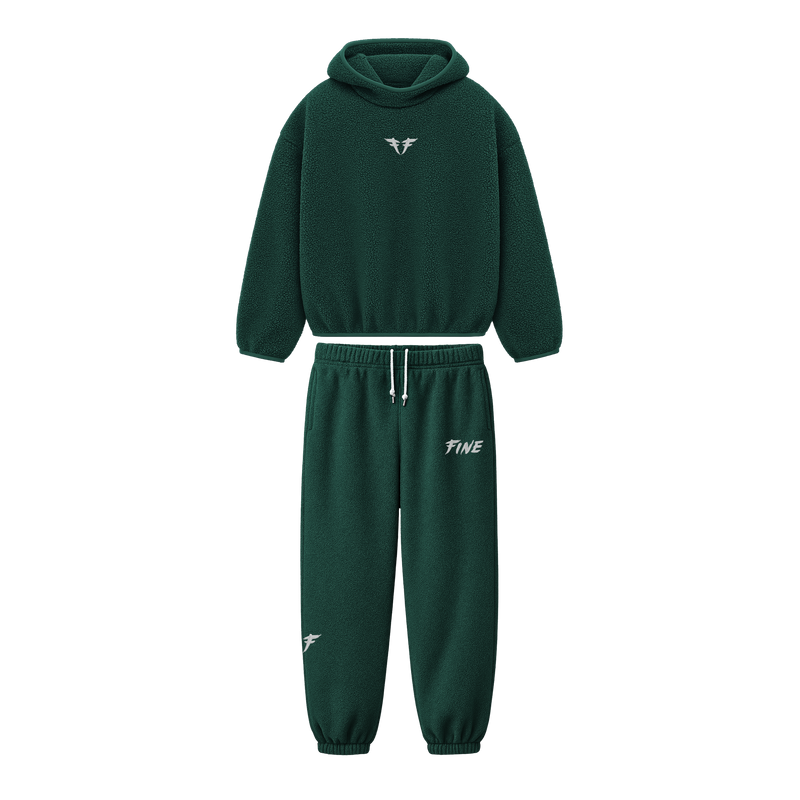 Fine By Mi Polar Fleece Hoodie Set