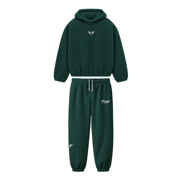 Fine By Mi Polar Fleece Hoodie Set