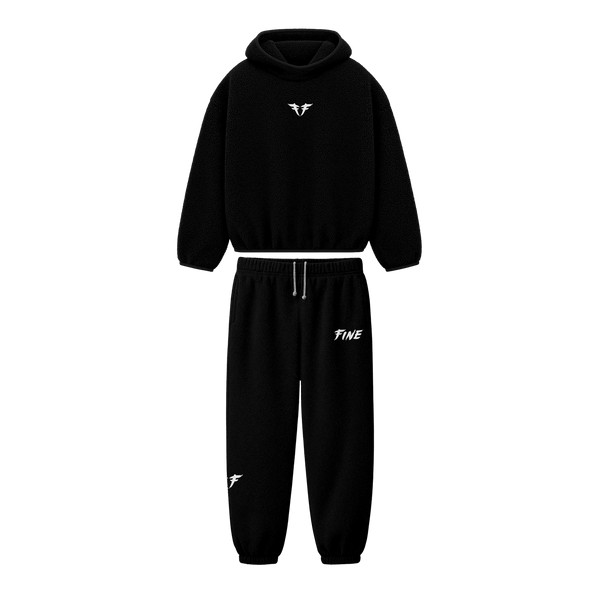 Fine By Mi Polar Fleece Hoodie Set