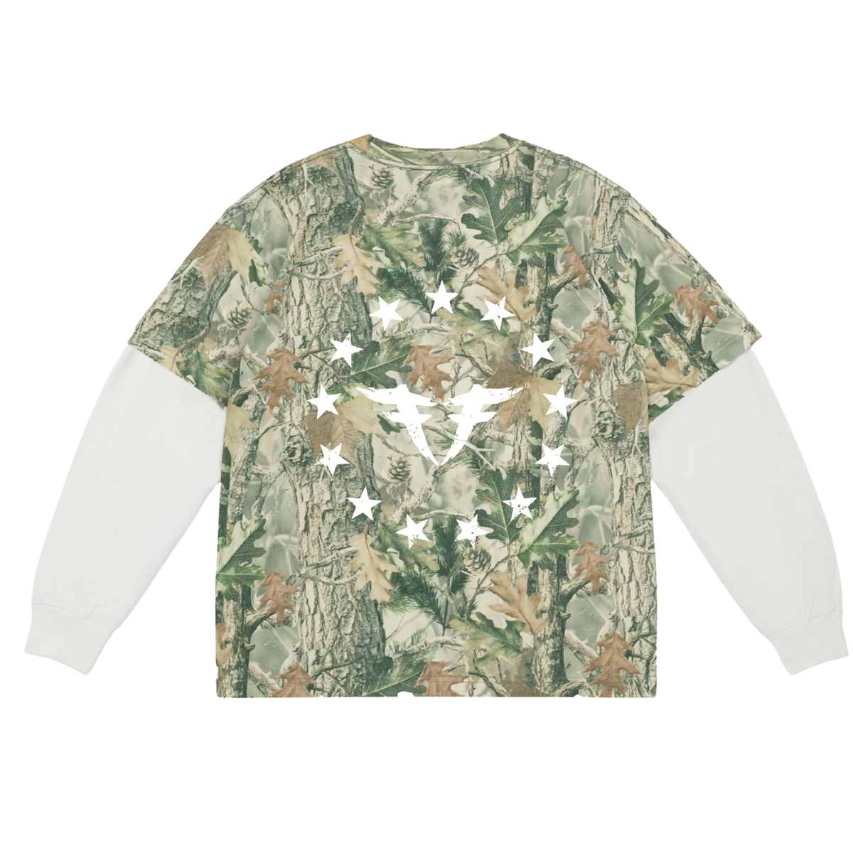 Faith Over Fear Camo Long Sleeve