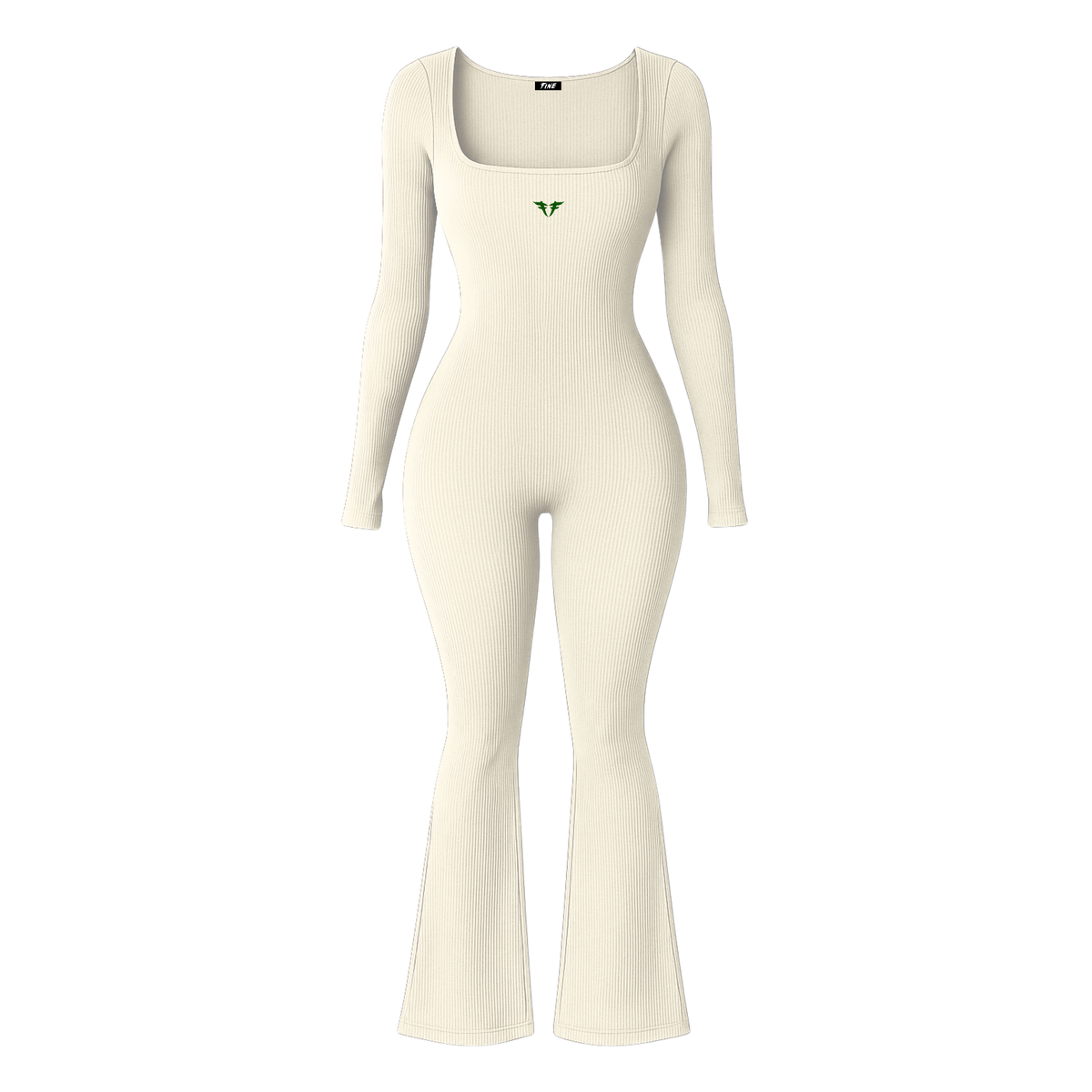 Fine By Mi Ribbed Stretch Jumpsuit