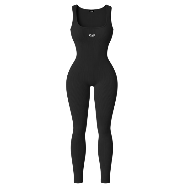 Fine By Mi Rib-Knit Jumpsuit