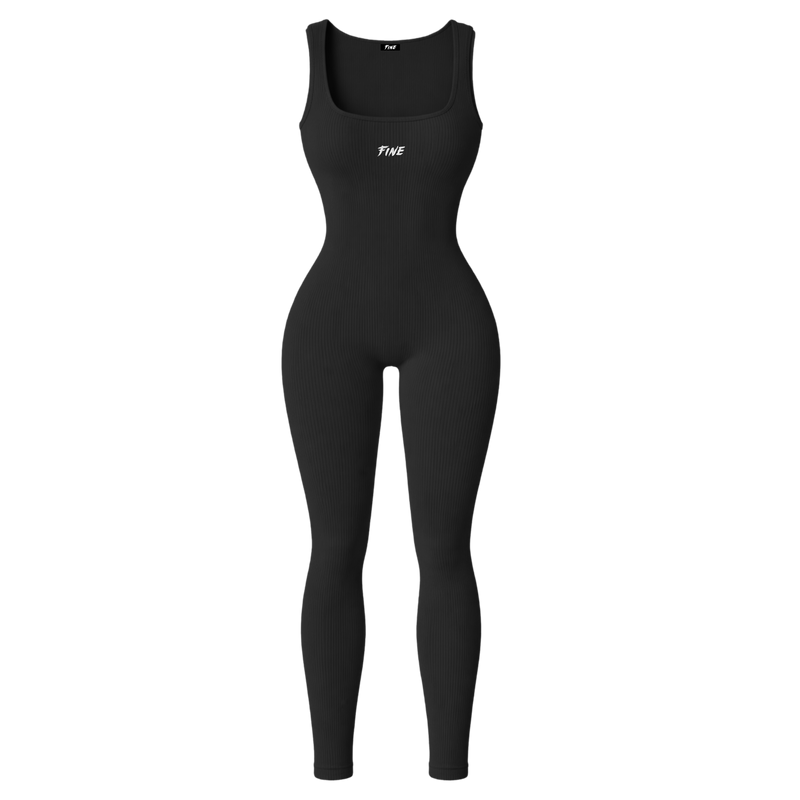 Fine By Mi Rib-Knit Jumpsuit